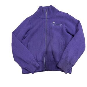 Louis Castel Purple Zip Up Sweater Sz L Men’s Streetwear